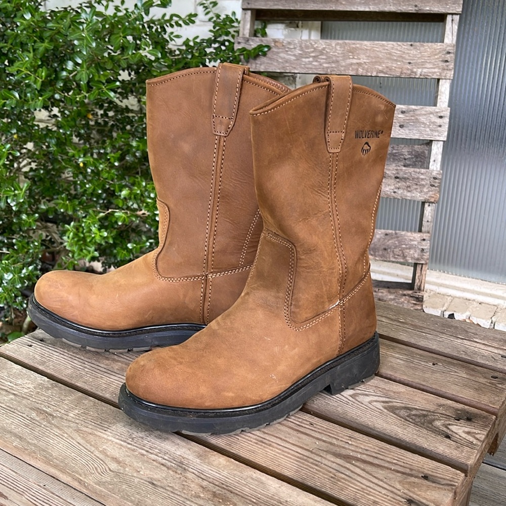 Wolverine Brown Leather Boots